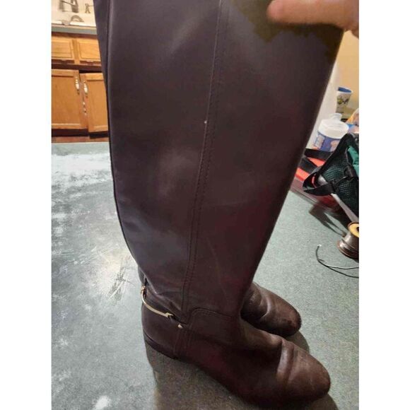 Tory Burch Jess brown riding boots sz 9 - Picture 2 of 7